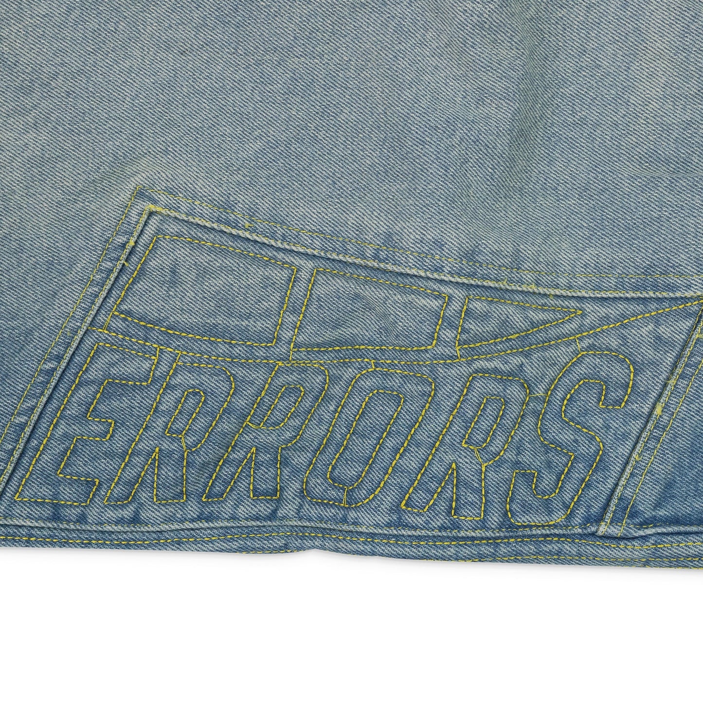BLUE MOTO STRAIGHT-FIT JEANS