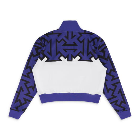 WHITE/PURPLE BAGITOL TRACK JACKET