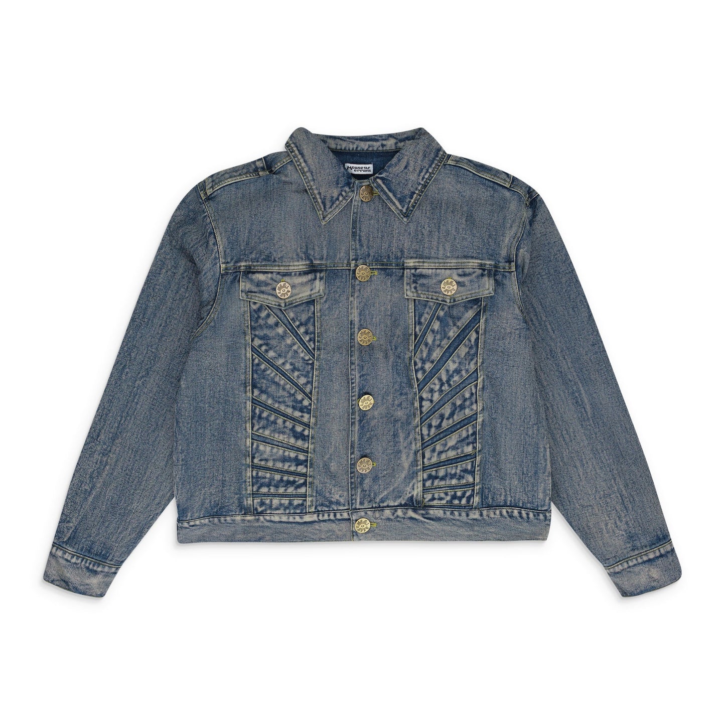 BLUE ALL SEEING DENIM JACKET