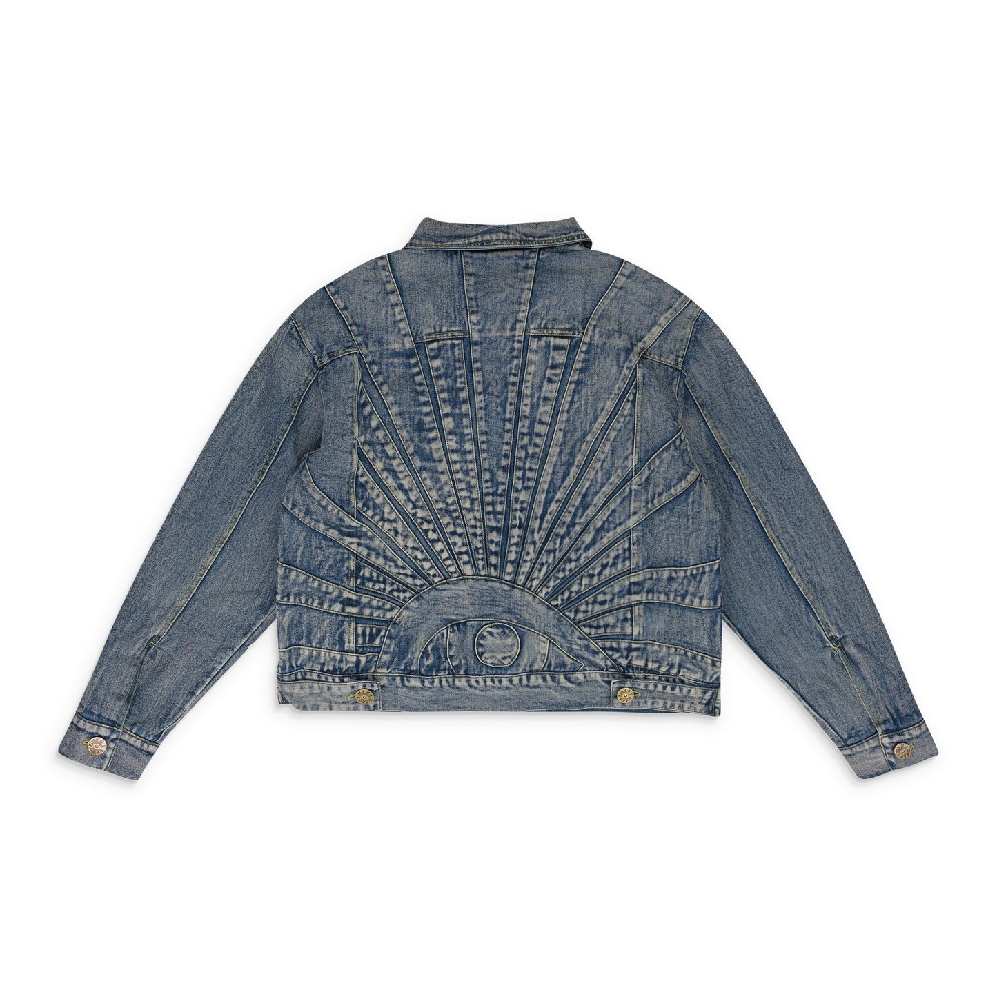 BLUE ALL SEEING DENIM JACKET