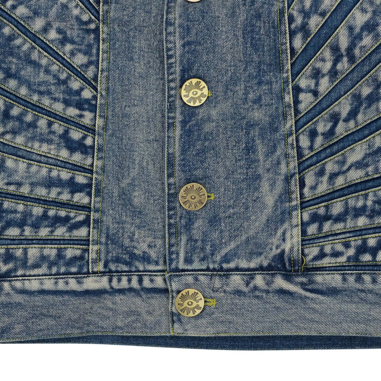 BLUE ALL SEEING DENIM JACKET