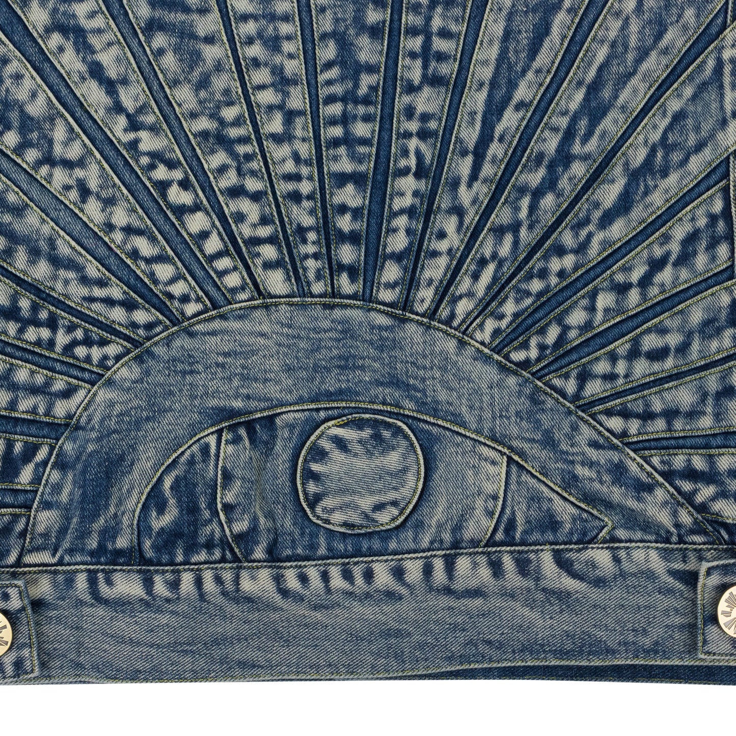 BLUE ALL SEEING DENIM JACKET