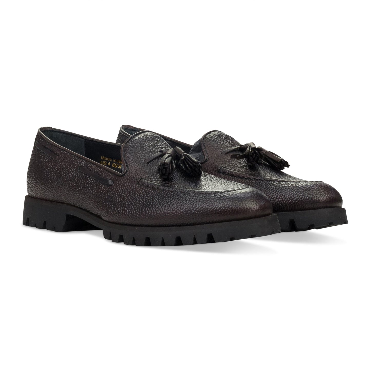 BROWN CHICCO RISO LOAFERS
