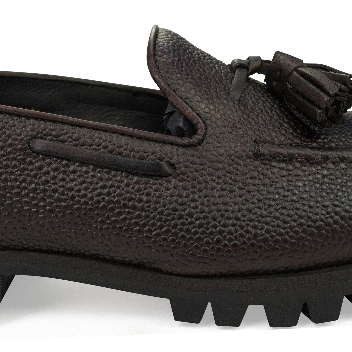 BROWN CHICCO RISO LOAFERS