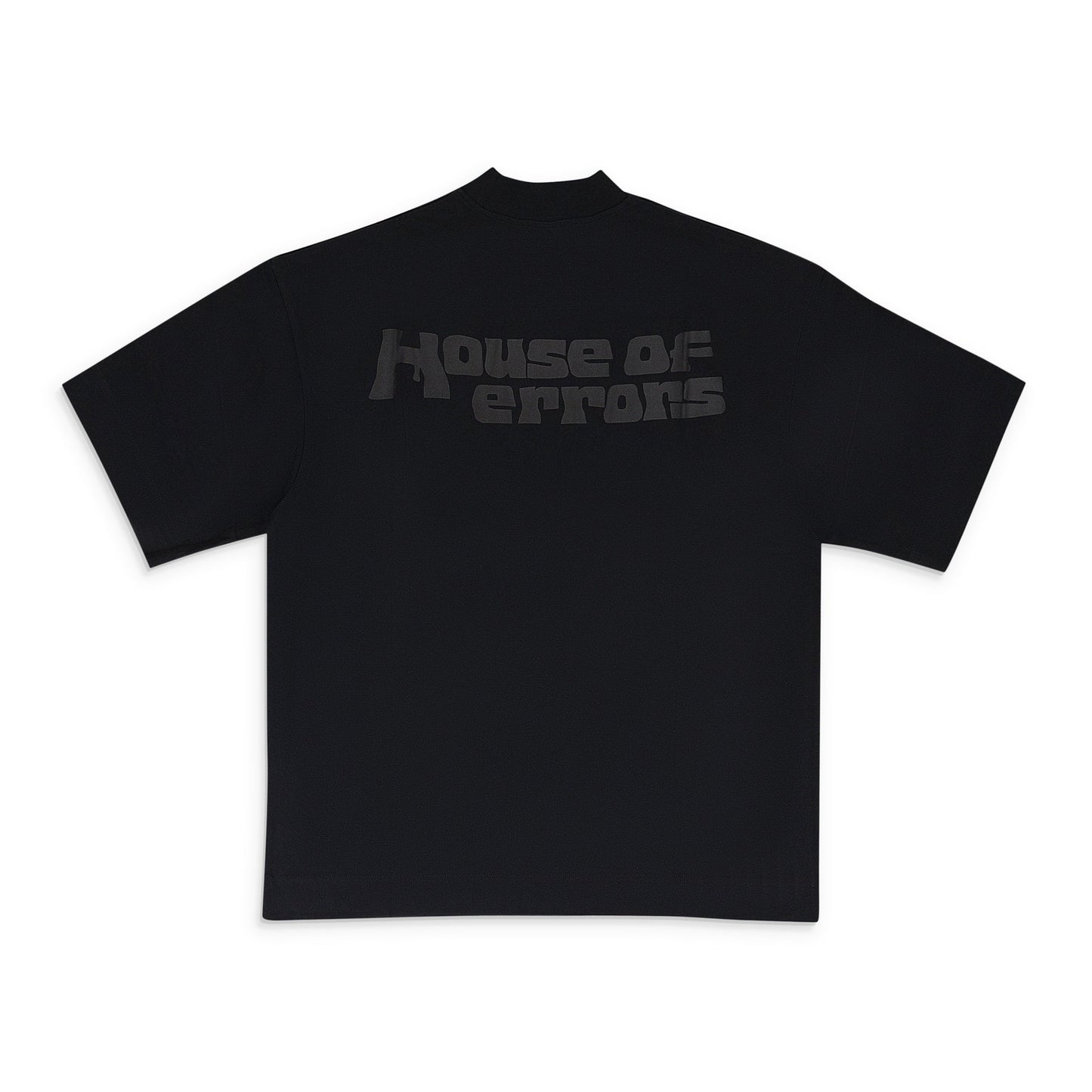 BLACK ALL SEEING HEAVYWEIGHT T-SHIRT