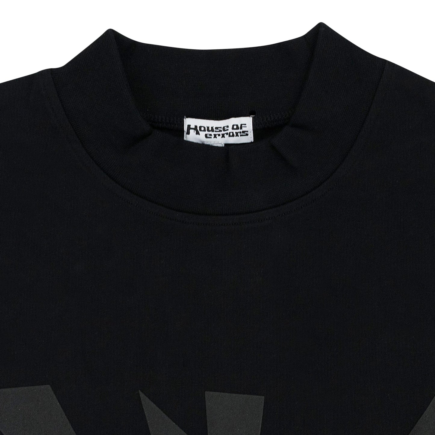 BLACK ALL SEEING HEAVYWEIGHT T-SHIRT