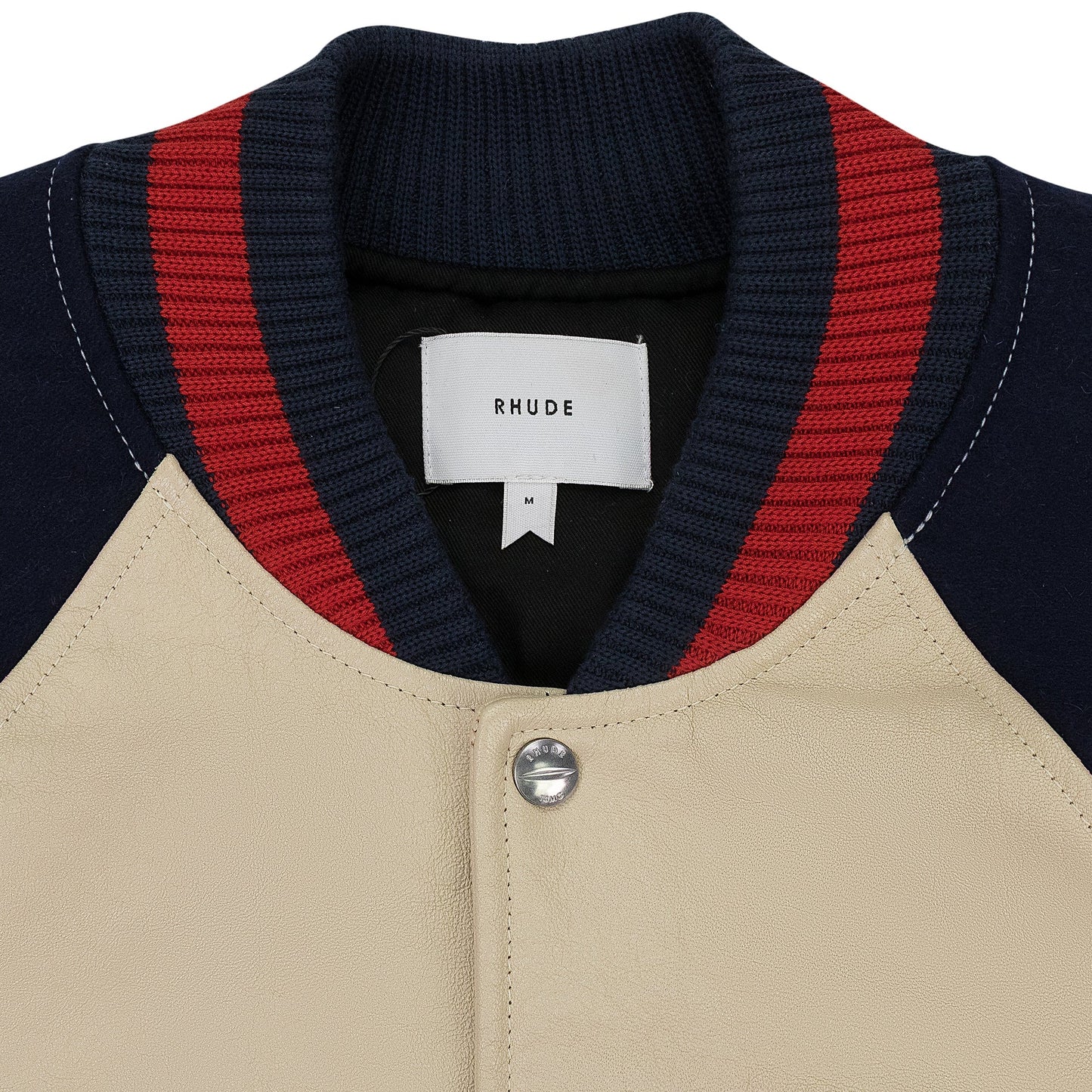 NAVY ST. CROIX VARSITY JACKET