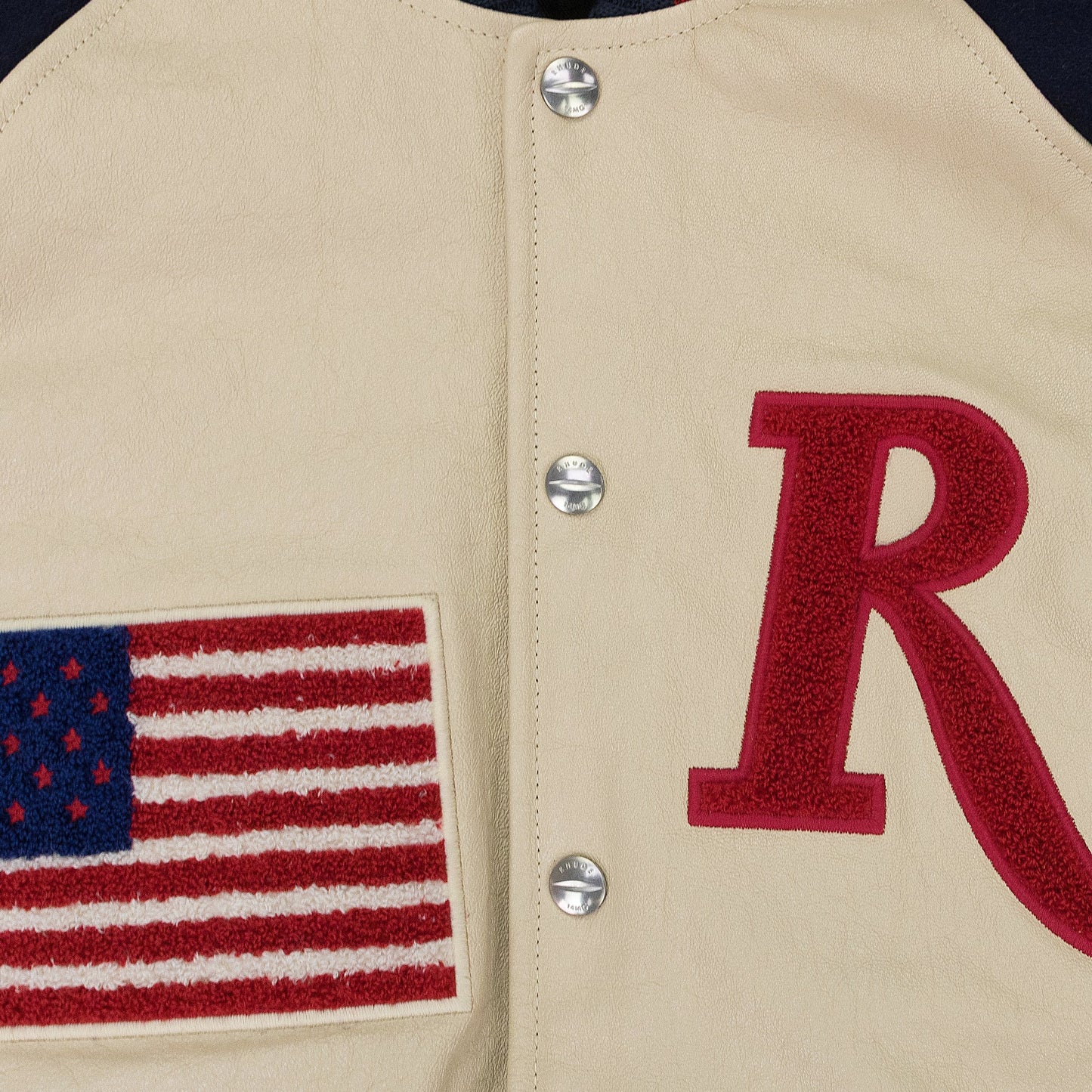 NAVY ST. CROIX VARSITY JACKET