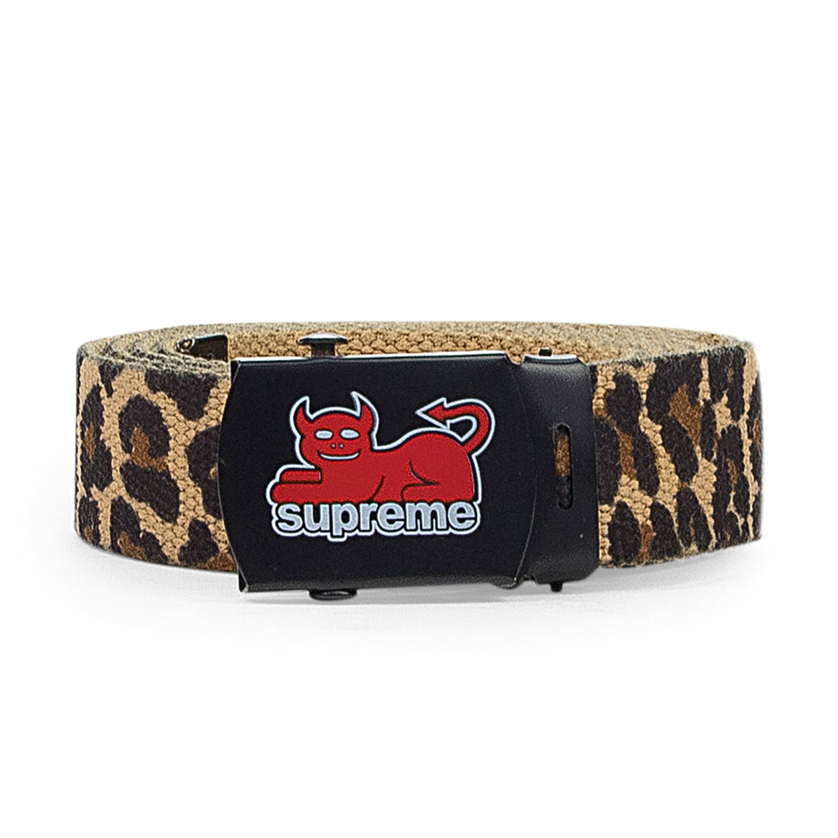 MULTICOLOR LEOPARD PRINT BELT