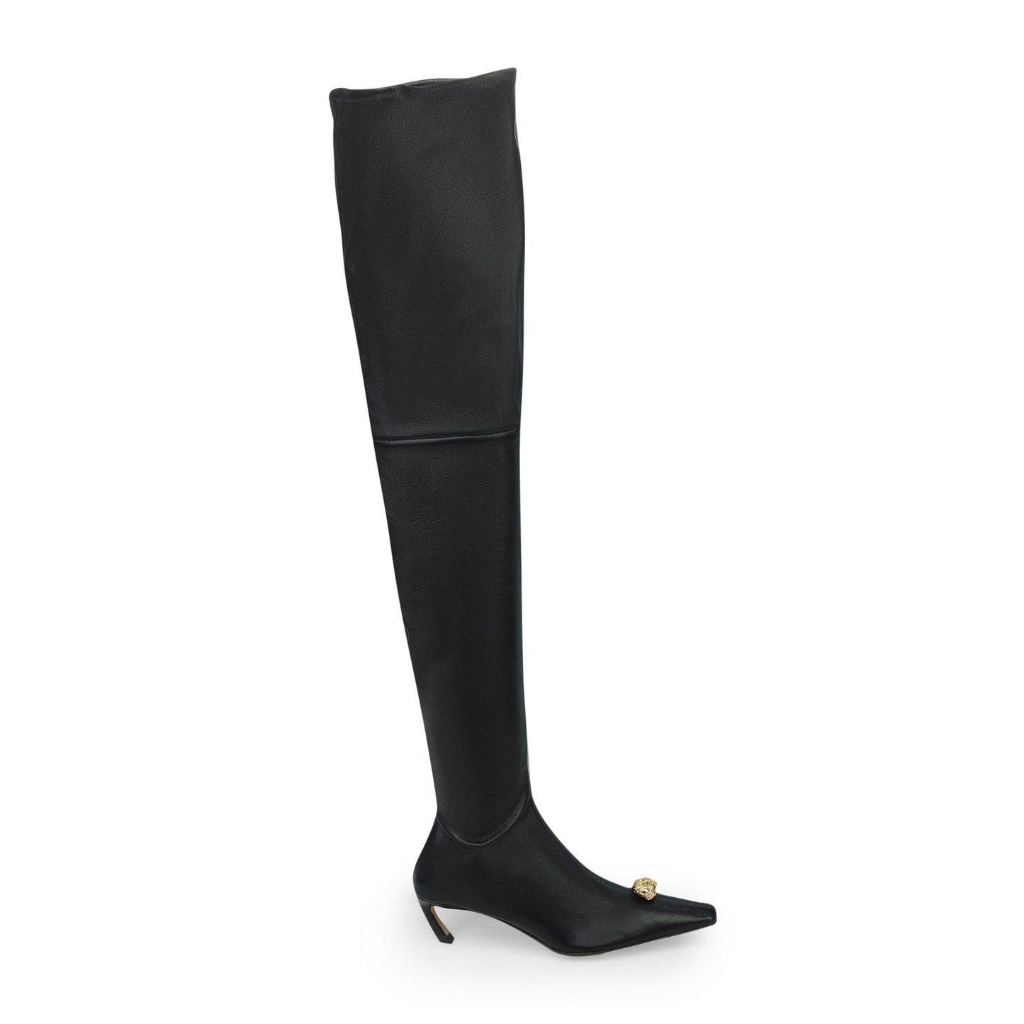 BLACK SWING CUISSARDES OVER THE KNEE BOOTS