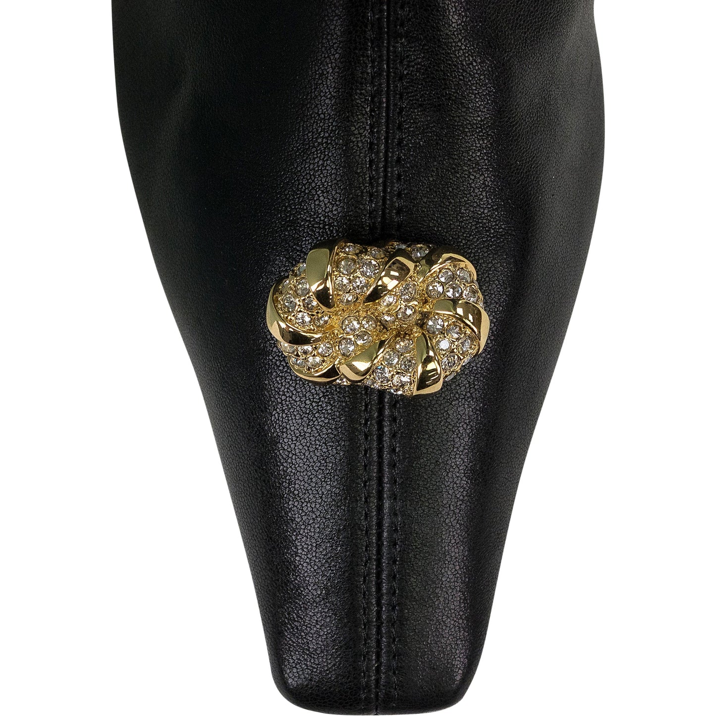 BLACK SWING CUISSARDES OVER THE KNEE BOOTS