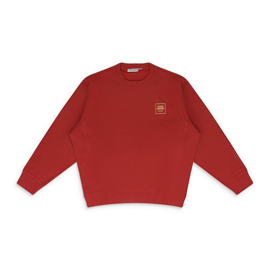 BROWN MINI BOX LOGO HOODIE