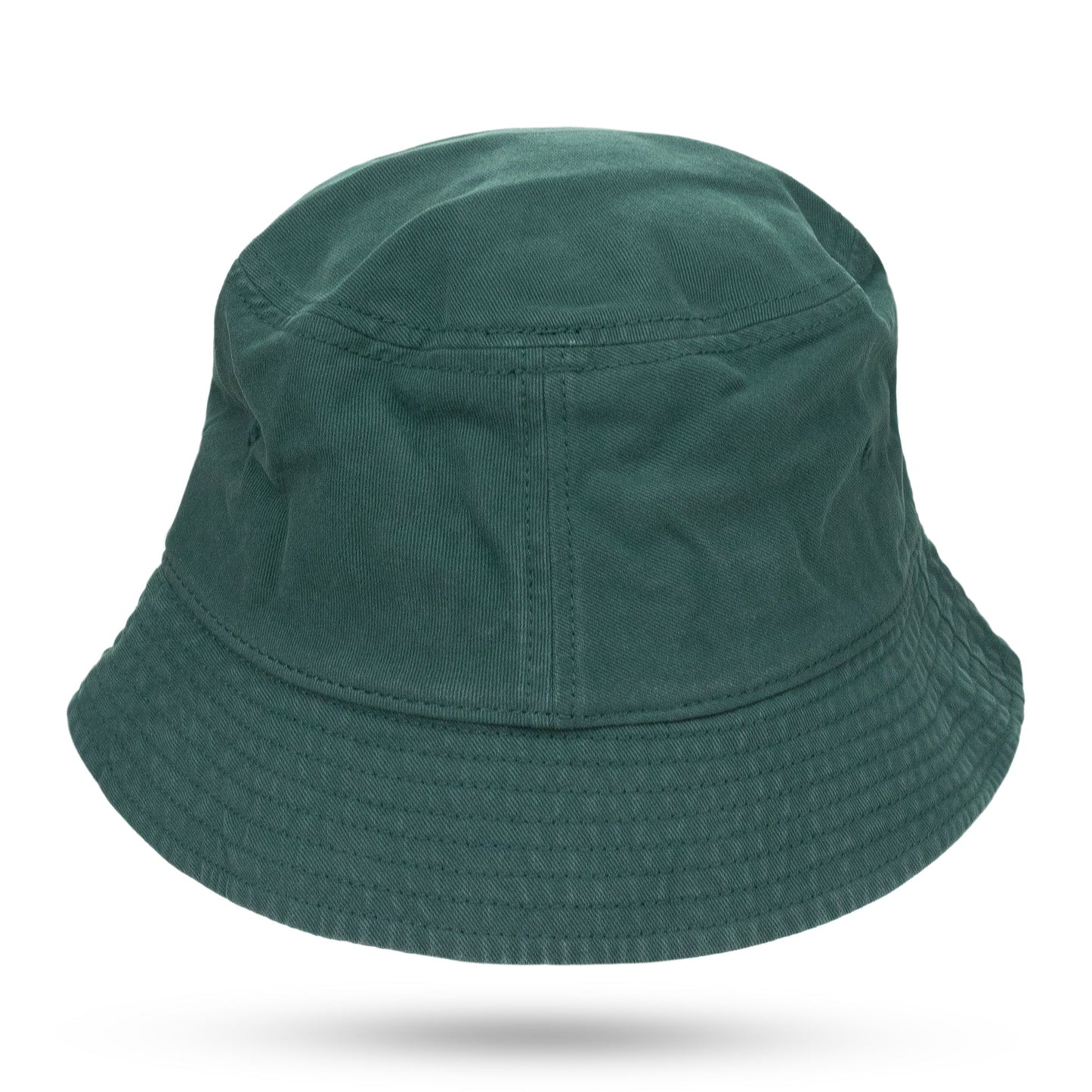 GREEN WASHED CHINO BUCKET HAT