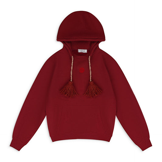 RED SHAKEN HOODIE