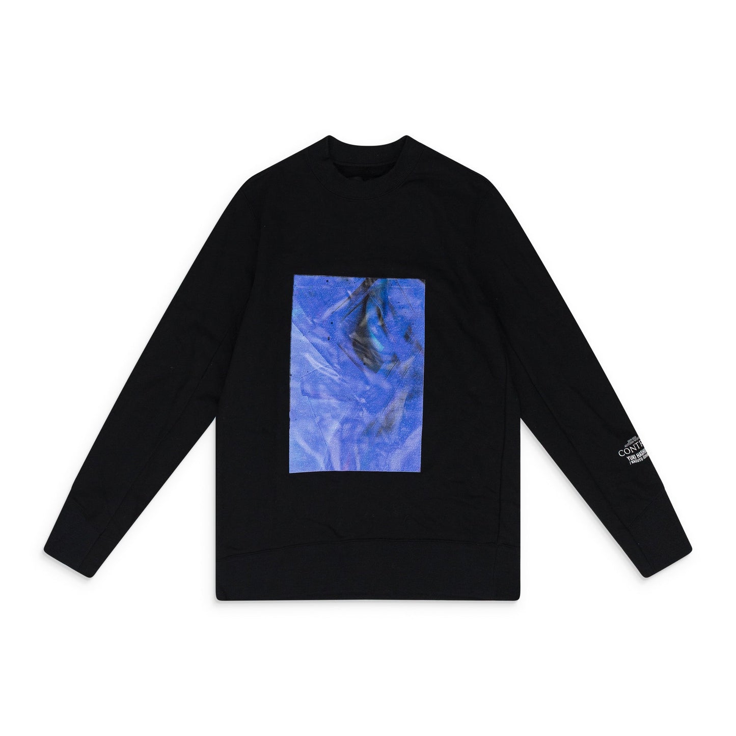 BLUE PHOTOGRAPHED HOODIE