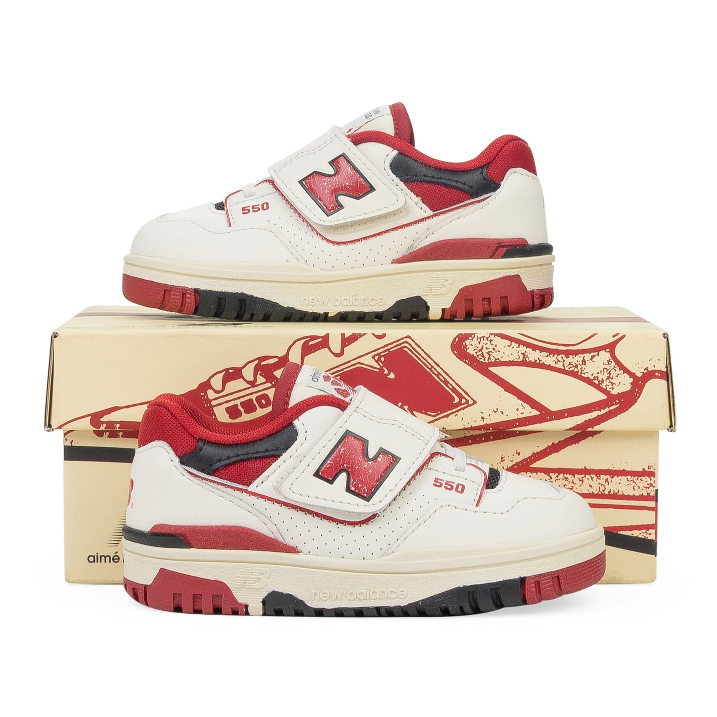 RED NB P550 - TODDLER OXFORDS