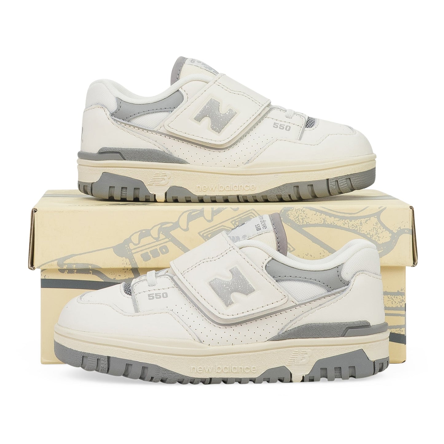 GREY NB P550 OXFORDS - TODDLER SNEAKERS