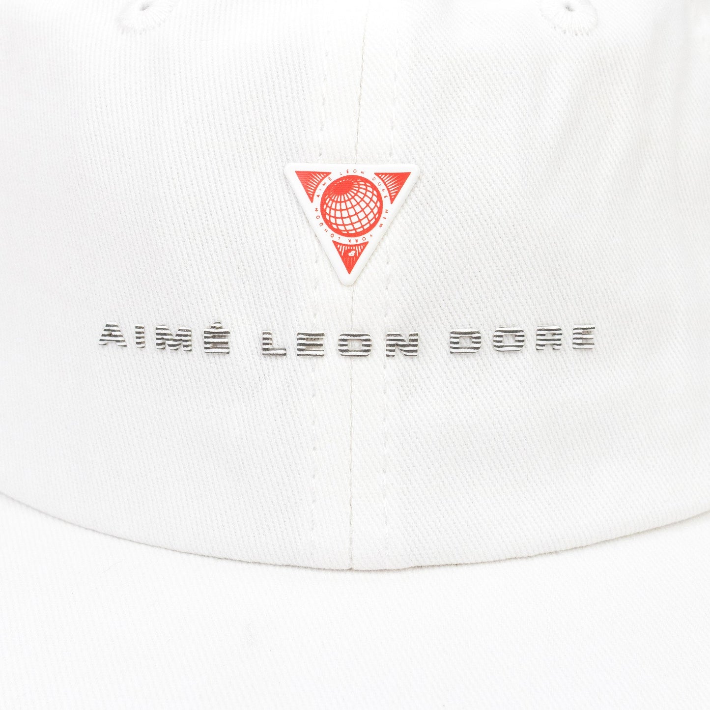 WHITE NEW BALANCE CHINO LOGO HAT
