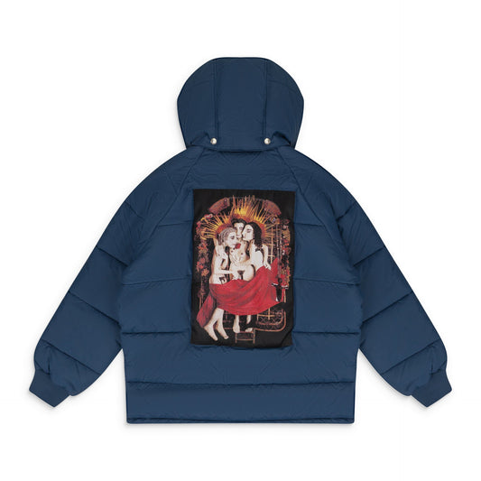 BLUE JANE'S ADDICTION MECHANICS PUFFER JACKET