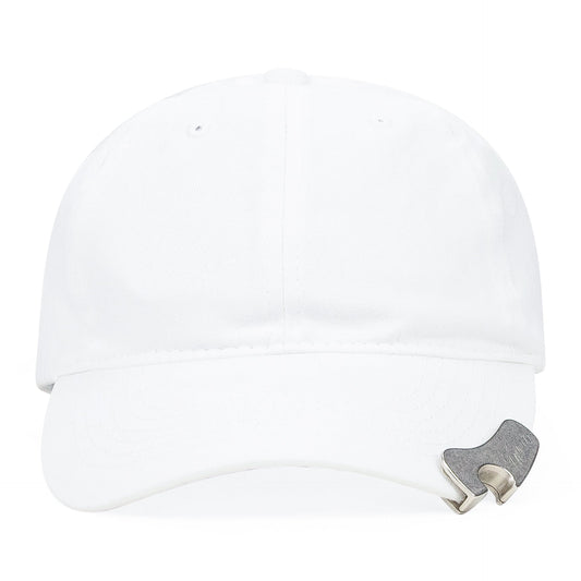 WHITE BOTTLE OPENER CAPOS CAP