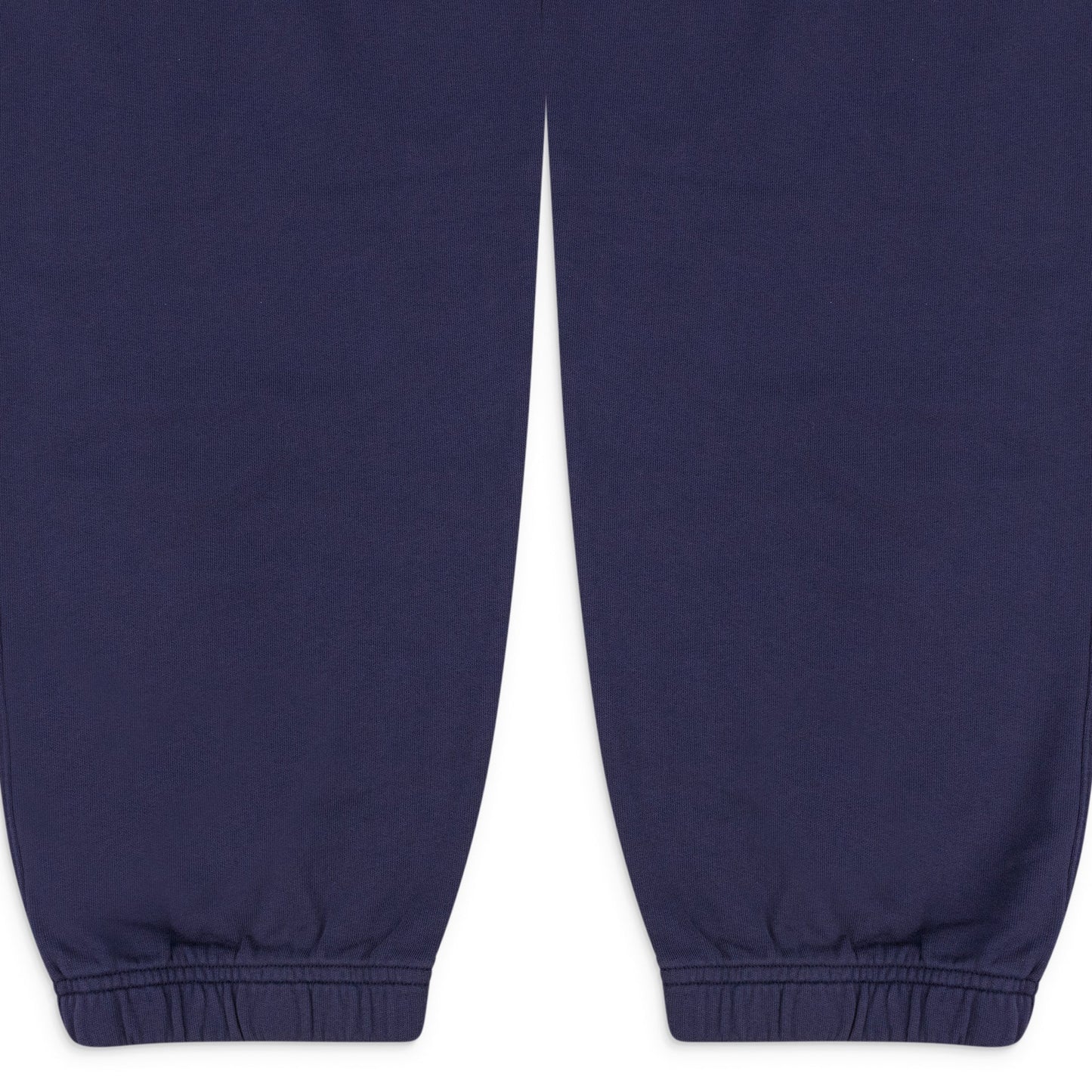 NAVY MINI BOX LOGO SWEATPANTS