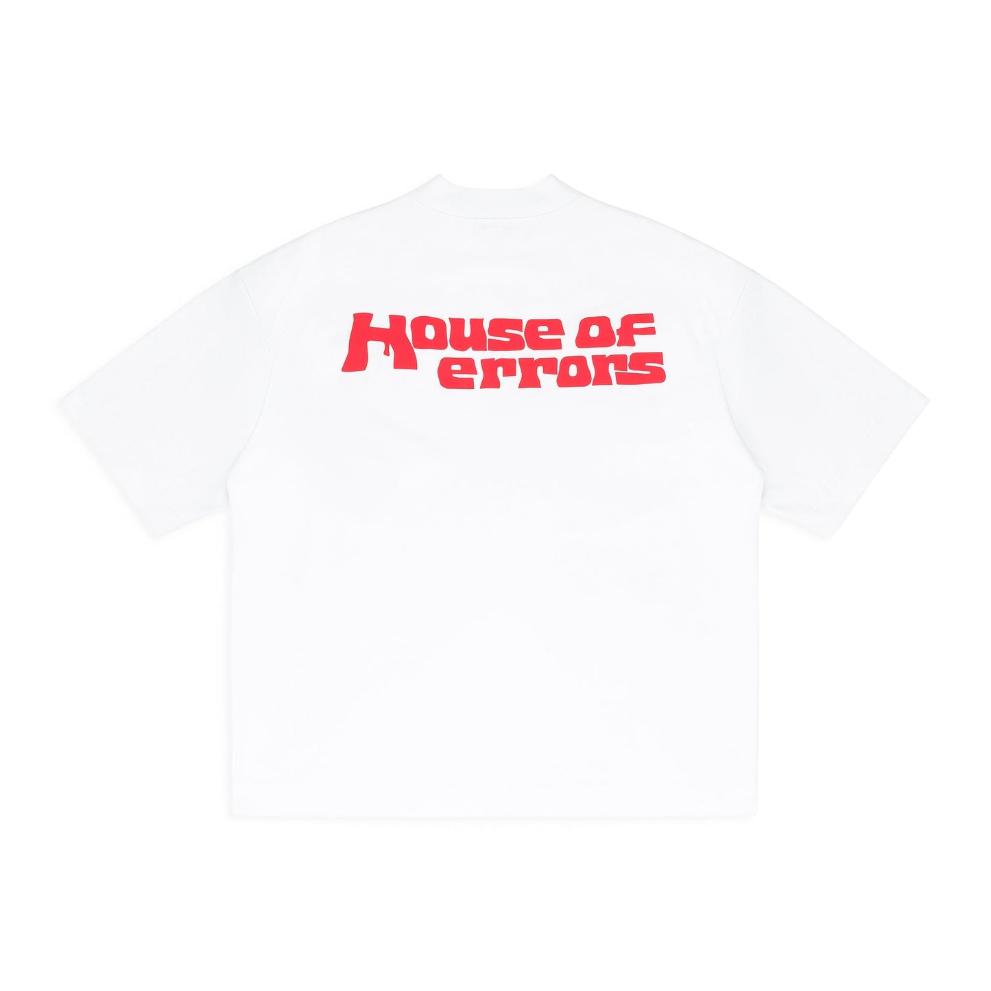 WHITE ALL SEEING HEAVYWEIGHT T-SHIRT