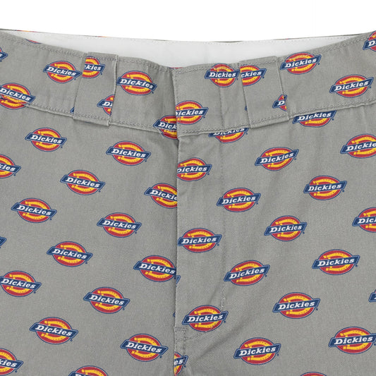 GRAY LOOSE FIT SHORTS