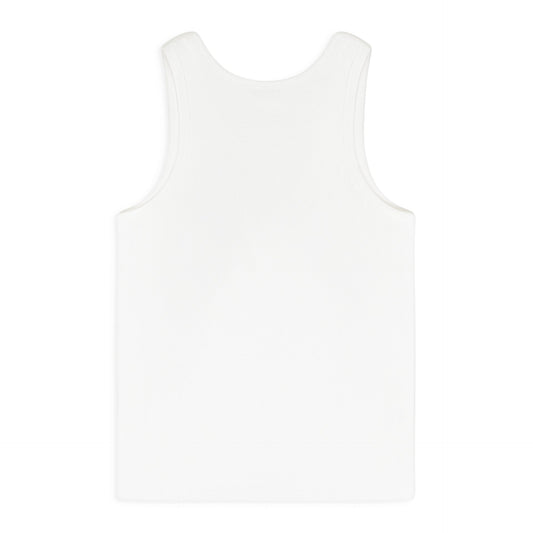 WHITE ALL SEEING TANK TOP