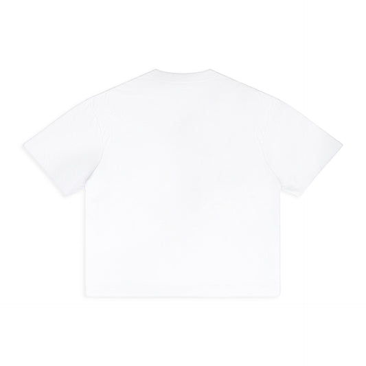 WHITE ALL SEEING POCKET T-SHIRT