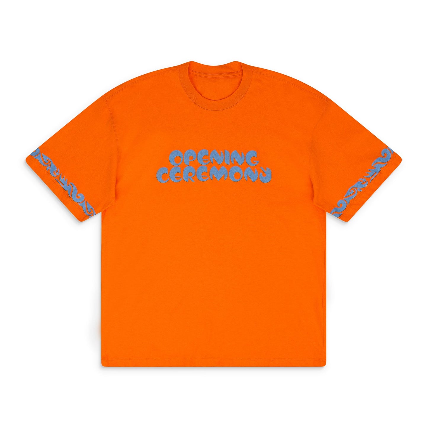 ORANGE OVERSIZED SEASONAL T-SHIRT