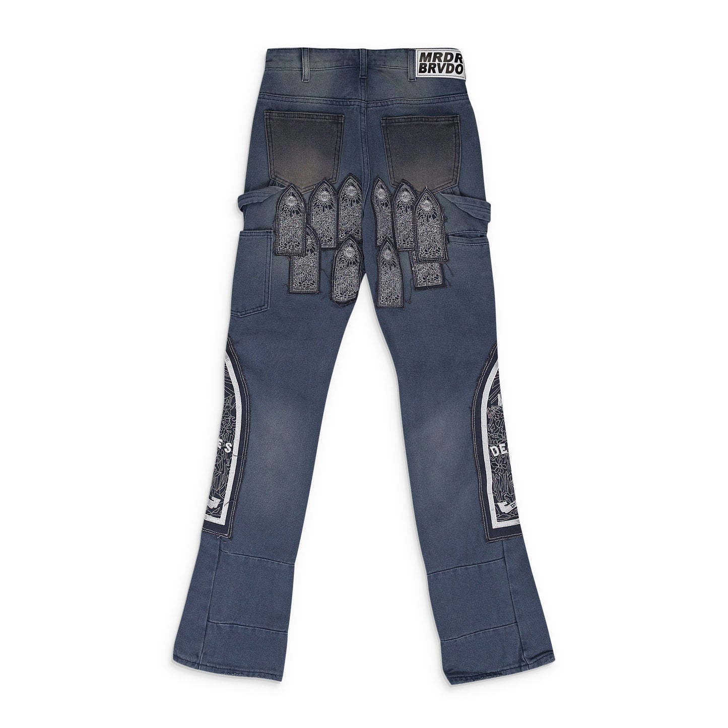VIOLET PATCHED ARCH PANTS