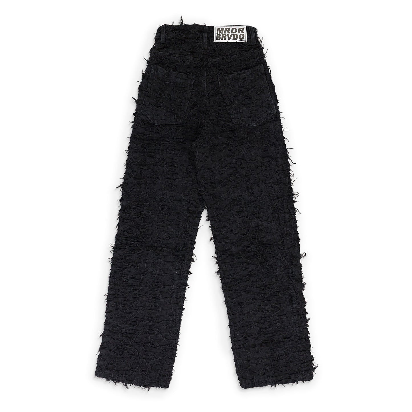 BLACK HUSK WIDE LEG PANTS