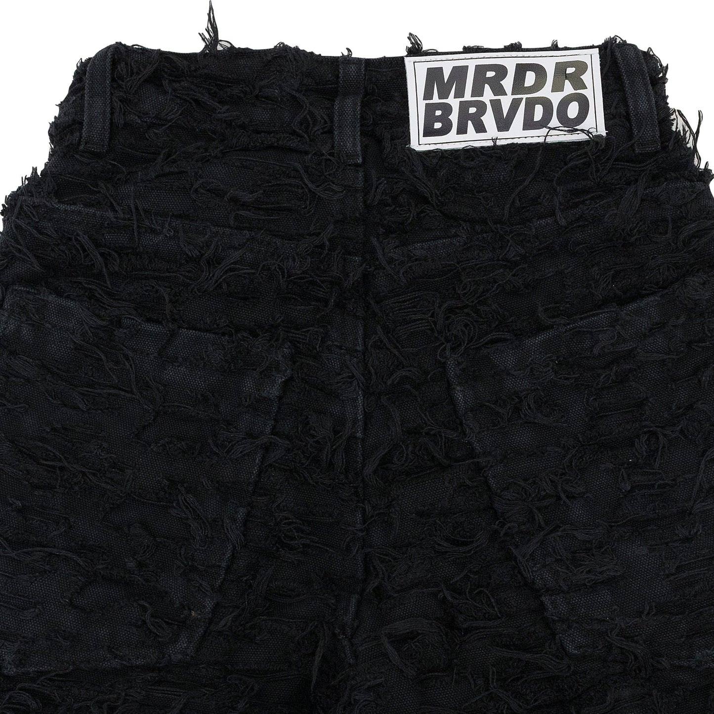 BLACK HUSK WIDE LEG PANTS