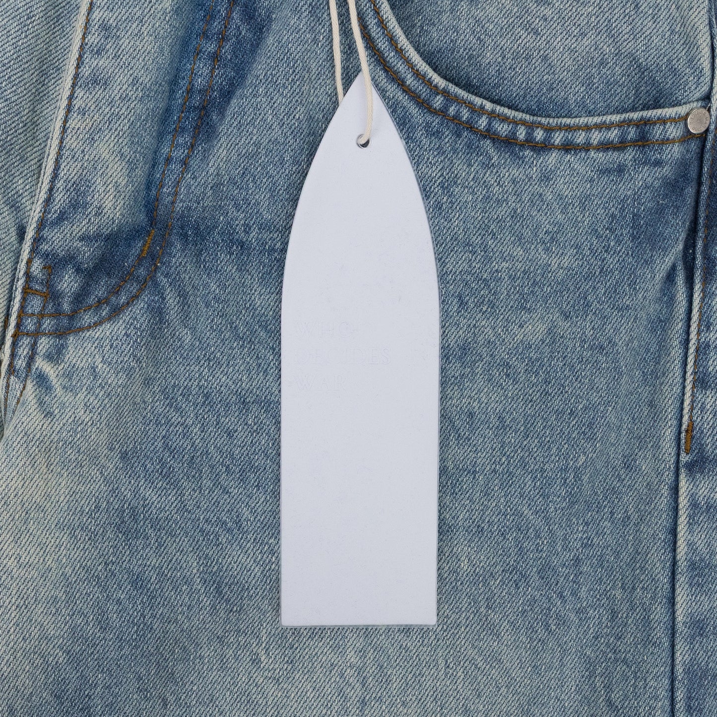 BLUE VIRTUOUS RELAXED-FIT JEANS