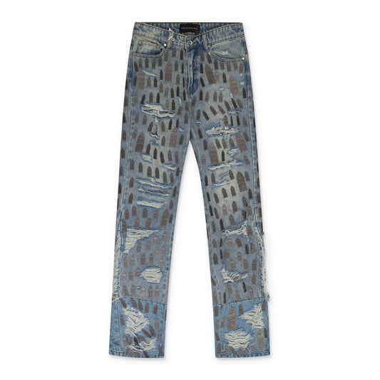 BLUE MAX HARDWARE SKINNY JEANS