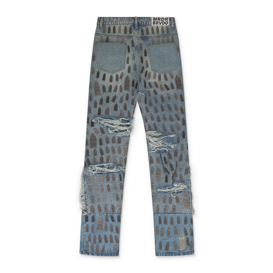 BLUE MAX HARDWARE SKINNY JEANS