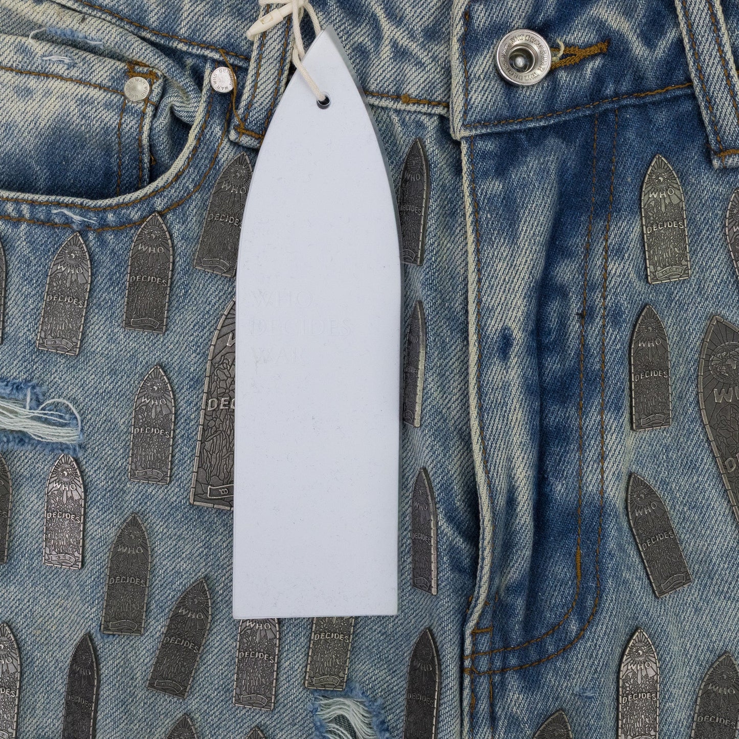 BLUE MAX HARDWARE SKINNY JEANS