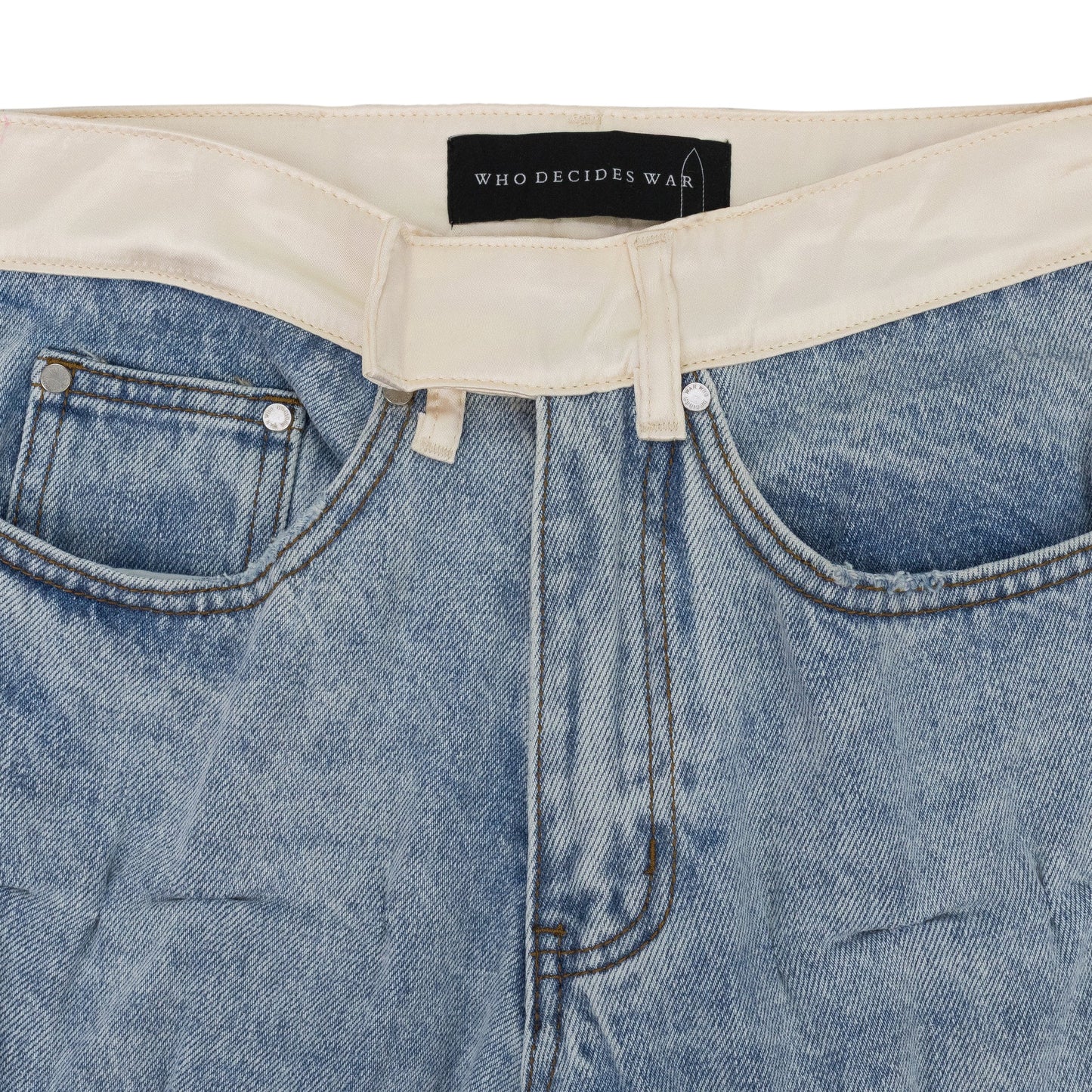BLUE TUXEDO STRAIGHT-FIT JEANS