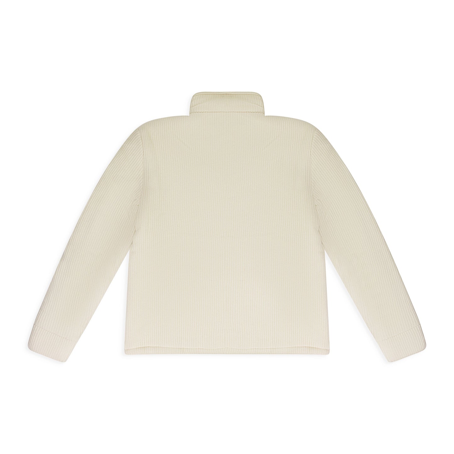 IVORY PUFFED RUGBY BUTTON-DOWN SHIRT