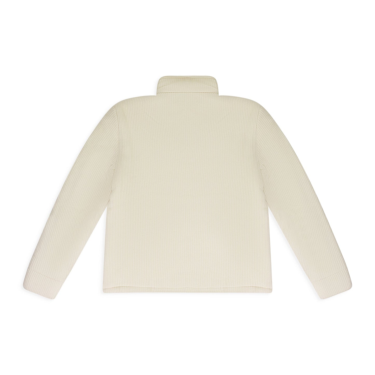 IVORY PUFFED RUGBY BUTTON-DOWN SHIRT
