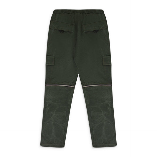 GREEN TRACK PANTS