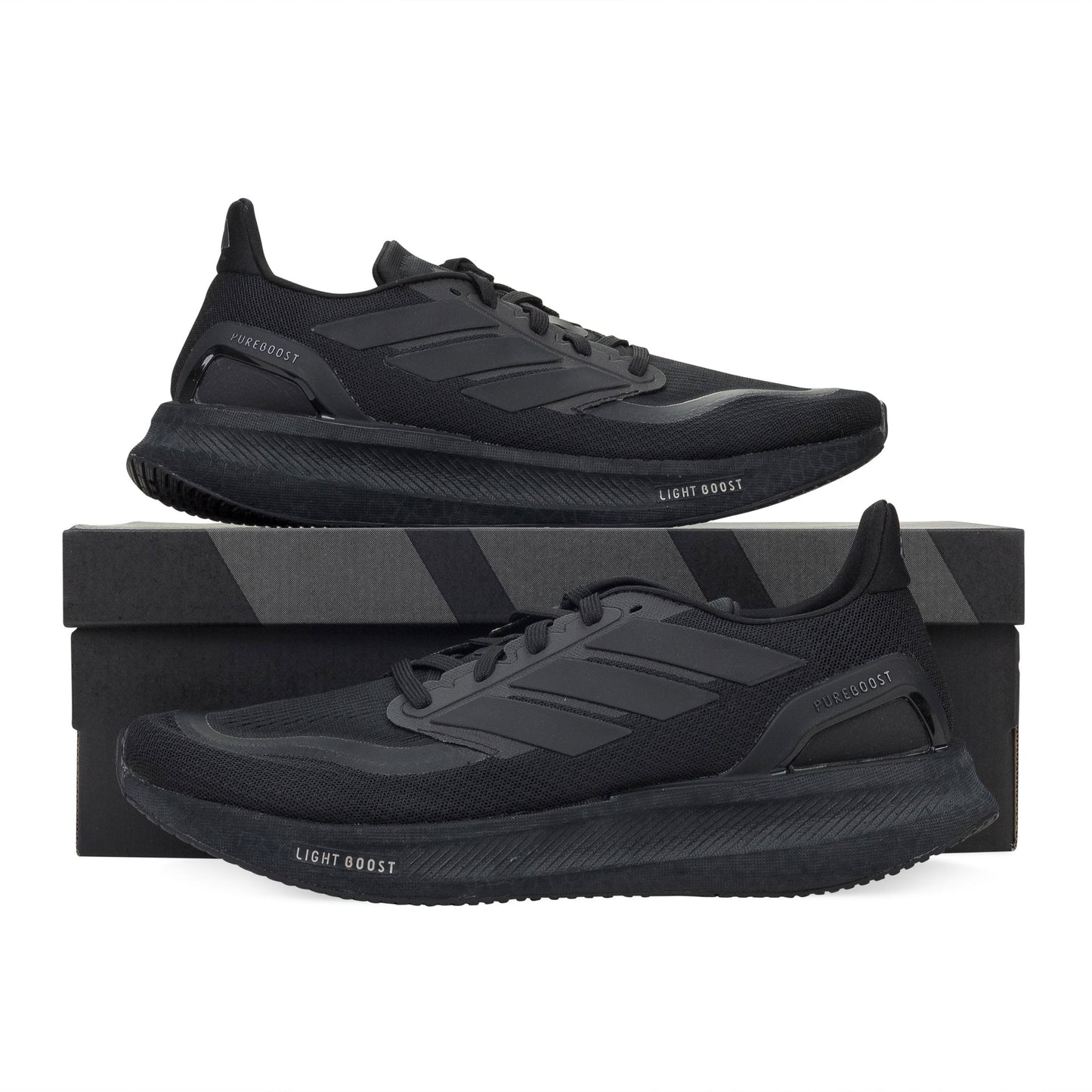 BLACK PUREBOOST SNEAKERS