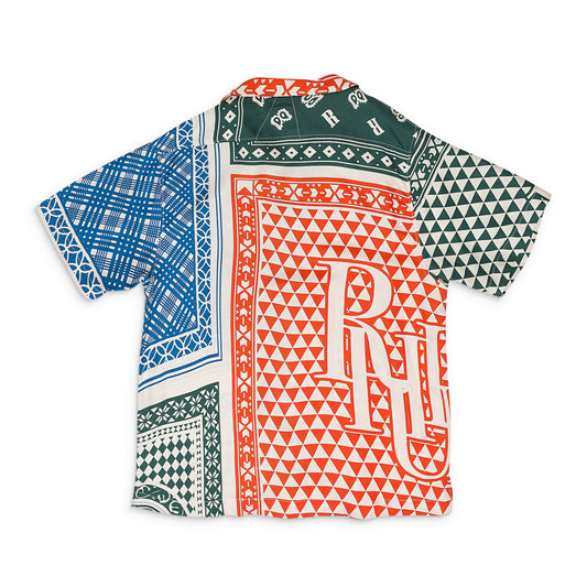 MULTICOLOR CARD BUTTON-DOWN SHIRT