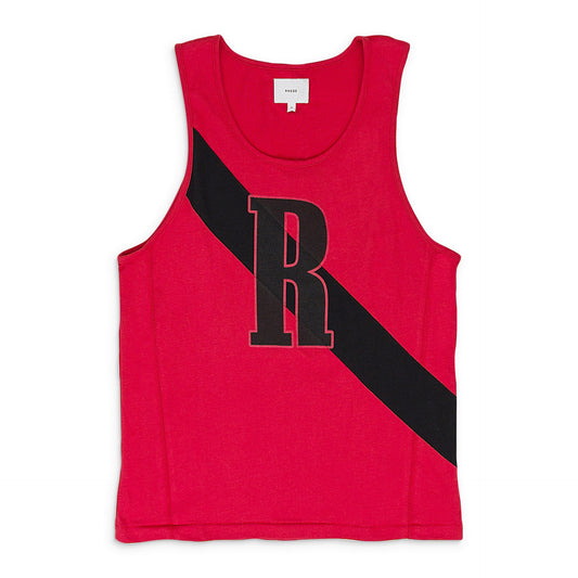 RED 2 STRIPE TANK TOP