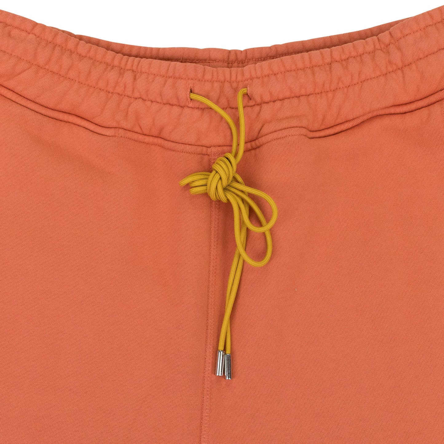 ORANGE SCRIPT LOGO SHORTS