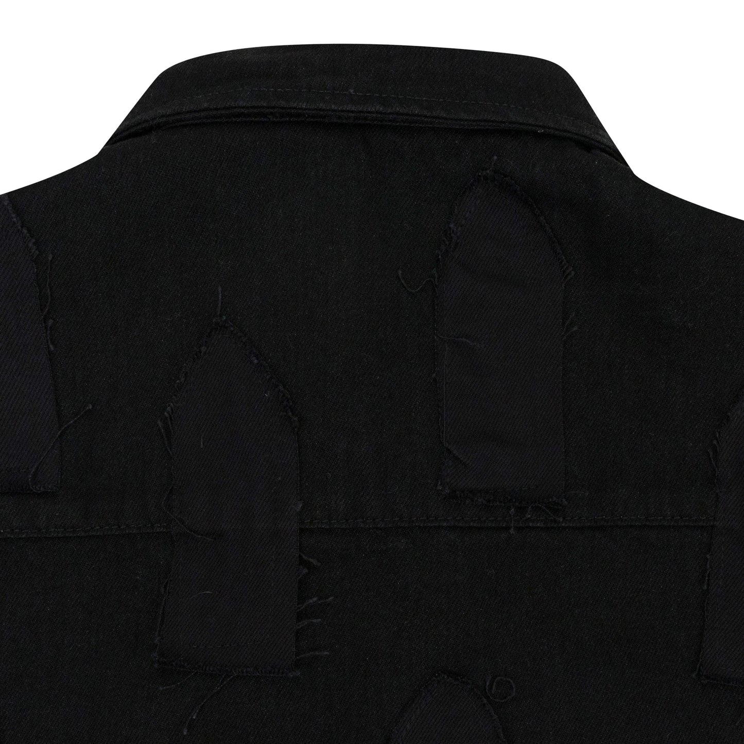 BLACK LINK WINDOW BUTTON-DOWN SHIRT