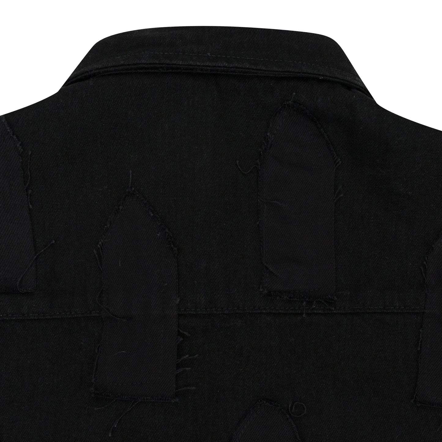 BLACK LINK WINDOW BUTTON-DOWN SHIRT