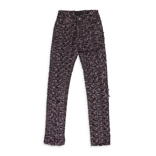 PINK HUSK STRAIGHT-FIT JEANS