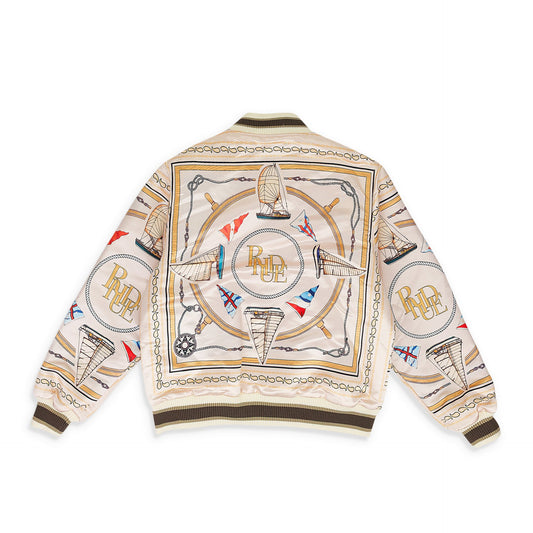MULTICOLOR NAUTICA SATIN BOMBER