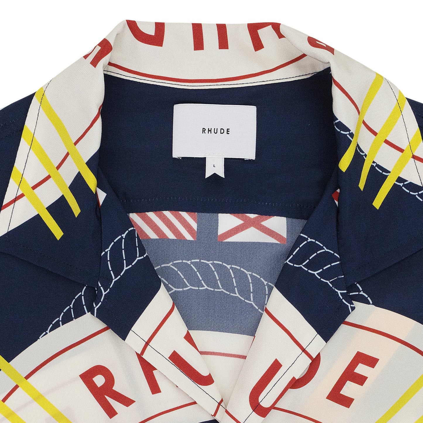 BLUE FLAG SAIL LS SILK BUTTON-DOWN SHIRT